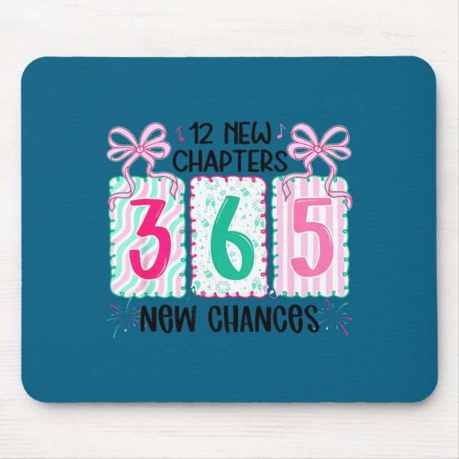 Tapis De Souris 12 New Chapters 365 New Chances New Year's Eve 202 (Devant)