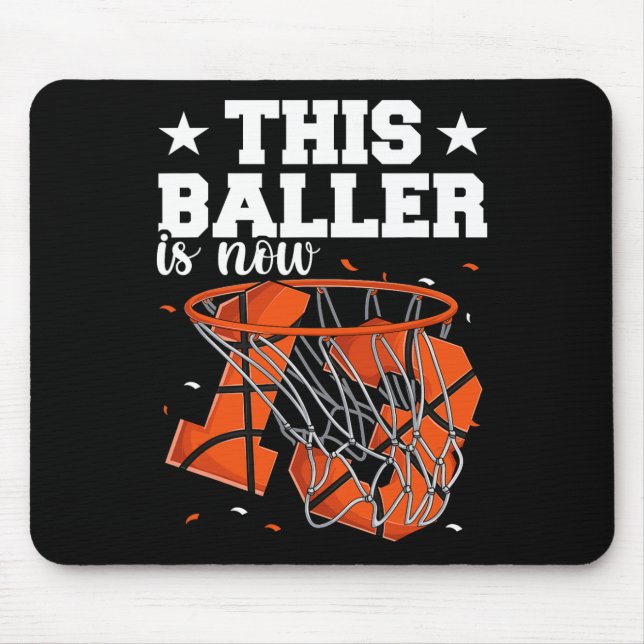 Tapis De Souris 13e anniversaire Bysketbyll Boys (Devant)