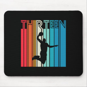 Tapis De Souris 13e anniversaire Bysketbyll Lover Don 13 ans R