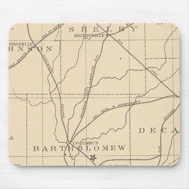 Tapis De Souris 15 Centre de la population (Devant)