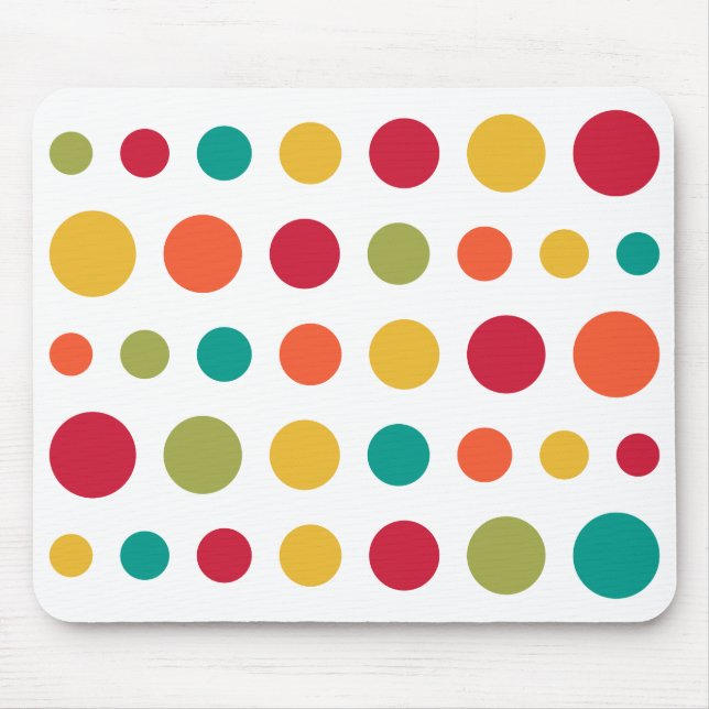 Tapis De Souris 180115 - Couleurs 02 - sur Blanc (Devant)
