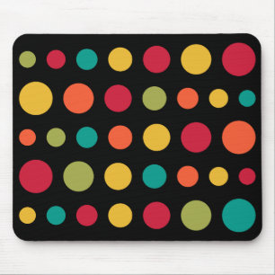 Tapis De Souris 180115 - Couleurs 02 - sur Noir