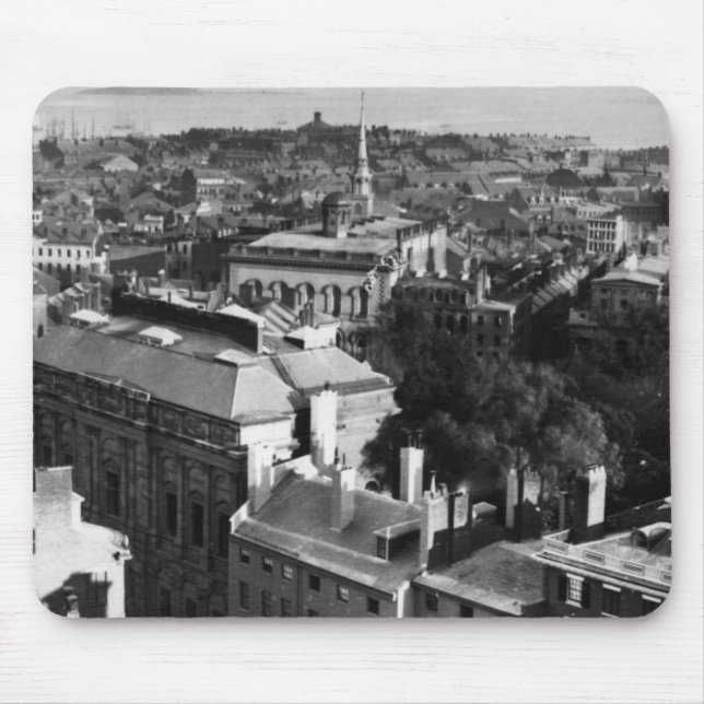 Tapis De Souris 1859 :  Une vue de Boston semblant du sud (Devant)