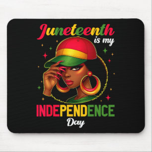 Tapis De Souris 1865 Est Ma Fête De L'Indépendance Femmes Africain