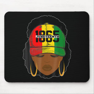 Tapis De Souris 1865 Le dix-neuvième jour célèbre la liberté afro-