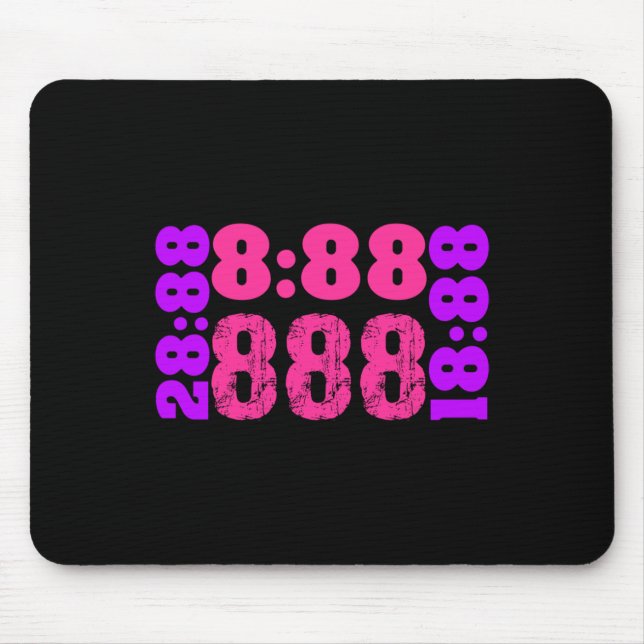 Tapis De Souris 1888.888 Numéros d'ange 888 (Devant)