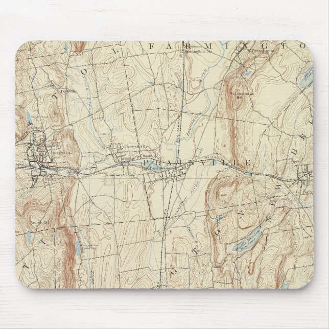Tapis De Souris 18 Feuille Meriden (Devant)