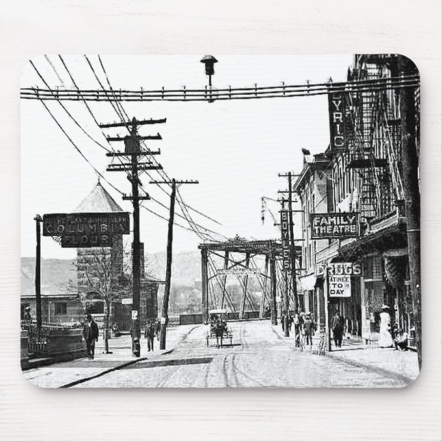 Tapis De Souris 1900's Pittston Pa.ousepad (Devant)