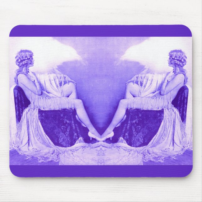 Tapis De Souris 1928 Ziegfeld fille fois deux (Devant)