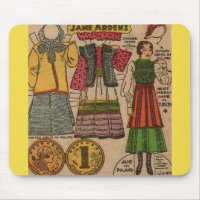 1930 Jane Arden en papier poupée vêtements polonai