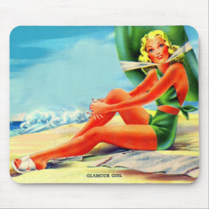Tapis De Souris 1940s glamour girl