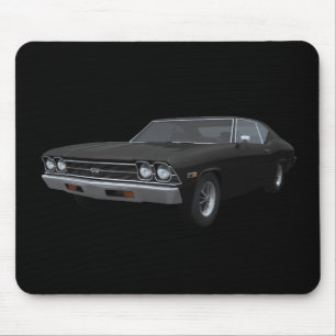 Tapis De Souris 1969 Chevelle SS : Fin noire : Mousepad