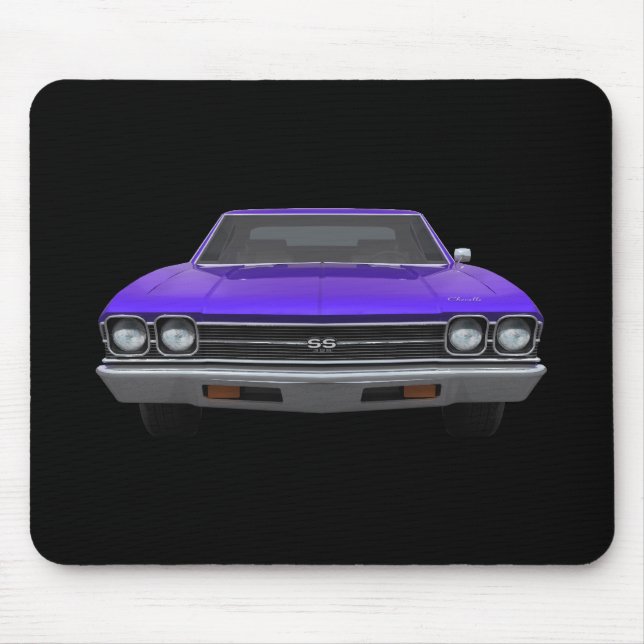 Tapis De Souris 1969 Chevelle SS : Finition pourpre : Mousepad (Devant)