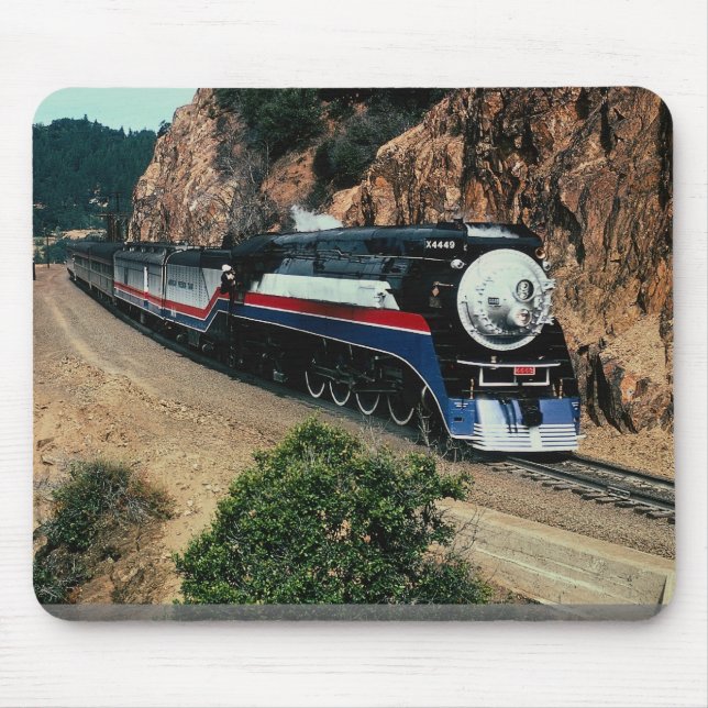 Tapis De Souris 1 American Freedom Train (SP) 4449, Cape Horn, CA (Devant)