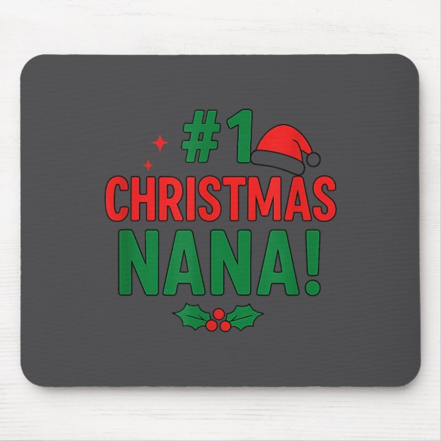 Tapis De Souris #1 Christmas Nana  (Devant)