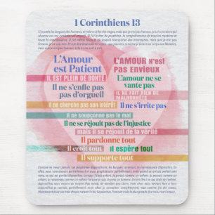 Tapis De Souris 1 Corinthiens 13, Hymne à l’Amour