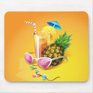 Tapis De Souris 1 Mousepad tropical