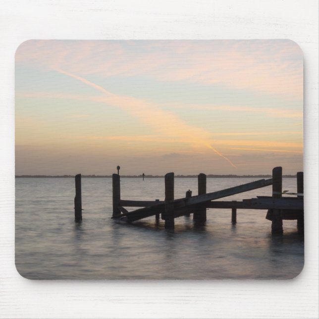 Tapis De Souris 1er coucher de soleil 2017 Cocoa Beach (Devant)