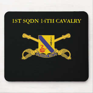 TAPIS DE SOURIS 1ÈRE CAVALERIE SQUADRON 14E 