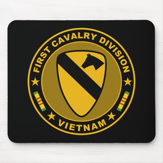 Tapis De Souris 1ère division de cavalerie Vietnam (Devant)