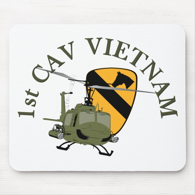 Tapis De Souris 1re Cav Vietnam (Devant)