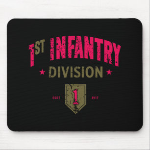 Tapis De Souris 1re division d'infanterie "BRO" en détresse