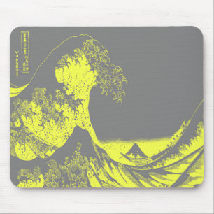 Tapis De Souris 1thegreat waveredblackbig-003