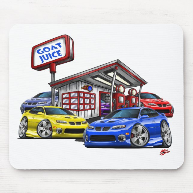 Tapis De Souris 2004-06 scène de station service de GTO (Devant)