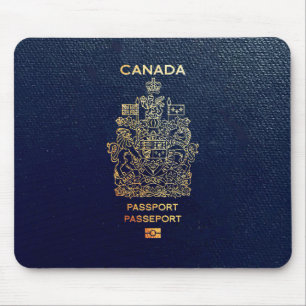 Tapis De Souris [200] Couverture canadienne du passeport