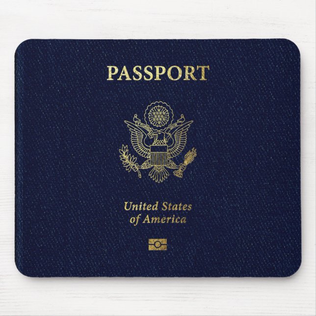 Tapis De Souris [200] Couverture de passeport américaine (Devant)