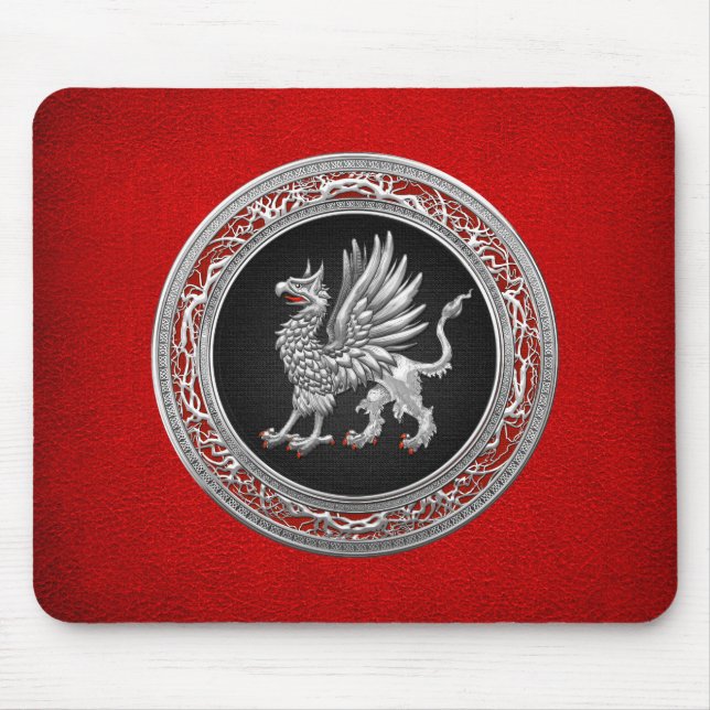Tapis De Souris [200] Griffin d'argent sacré (Devant)
