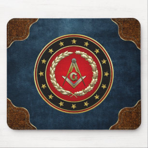Tapis De Souris [200] Masonic Square and Compass [3rd Degree]