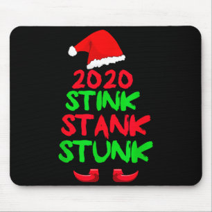 Tapis De Souris 2020 Ça pue Ça puait Drôle de Noël
