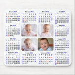Tapis De Souris 2023 Calendrier Personnalisé Photo Moderne Minimal<br><div class="desc">Calendrier 2023 Personnalisé 4 Photo Moderne Minimaliste Pad Souris. Tous les textes sont pré-arrangés pour que vous personnalisiez facilement et rapidement avec vos propres détails.</div>