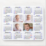 Tapis De Souris 2023 Calendrier Personnalisé Photo Moderne Minimal<br><div class="desc">Calendrier 2023 Personnalisé 4 Photo Moderne Minimaliste Pad Souris. Tous les textes sont pré-arrangés pour que vous personnalisiez facilement et rapidement avec vos propres détails.</div>