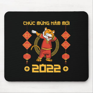 Tapis De Souris 2023 Nouvel An Lunaire Vietnamien Chuc Mung Nam Mo