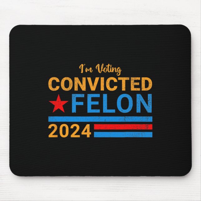 Tapis De Souris 2024 Condamné Felon14 (Devant)