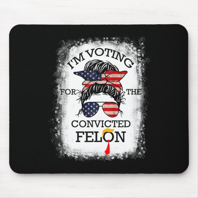 Tapis De Souris 2024 Condamné Felon16 (Devant)