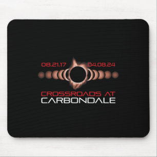 Tapis De Souris 2024 Solar Eclipse Carbondale Illinois