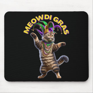 Tapis De Souris 2025 Matching Mens Womans Funny Meowdi Gras Chat M