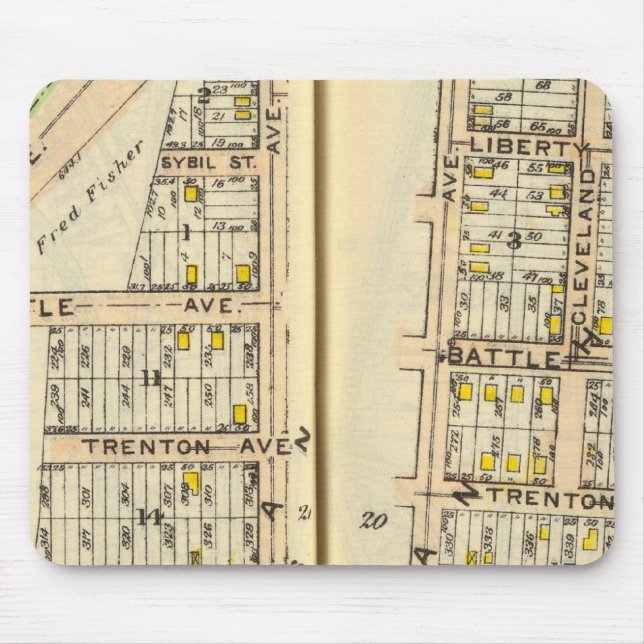 Tapis De Souris 20-21 Plaines blanches (Devant)