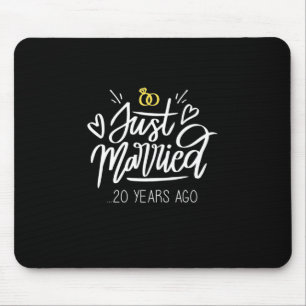 Tapis De Souris 20th Wedding Anniversary