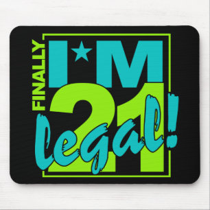 Tapis De Souris 21 et mousepad LÉGAL