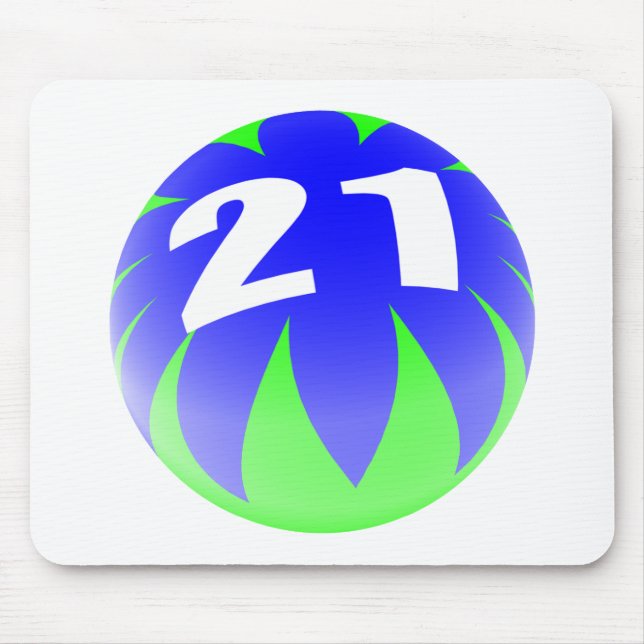 Tapis De Souris 21ème Anniversaire (Devant)