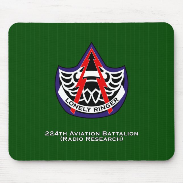 Tapis De Souris 224th Bataillon d'aviation (recherche par radio) (Devant)