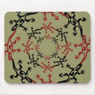 TAPIS DE SOURIS 24 GECKOS