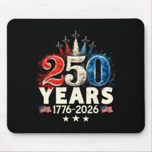 Tapis De Souris 250 Ans 1776 2026 250e Vintage 4 juillet Amérique