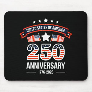 Tapis De Souris 250 Ans 250e anniversaire américain États-Unis 4 j