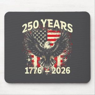 Tapis De Souris 250 Ans Américain 1776 2026 Vintage Nous Le Peuple