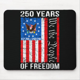 Tapis De Souris 250 Ans anniversaire américain 250ème drapeau usa